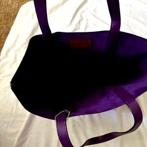 Coach Highline Tote 18” wide 12” deep